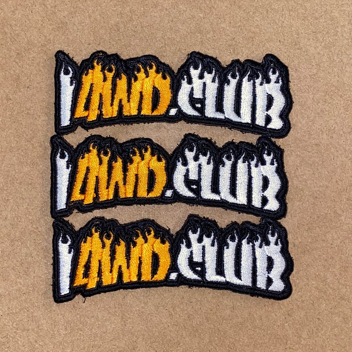 i4wd.club Velcro Patches